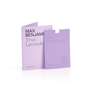 Max Benjamin Scented Card - True Lavender