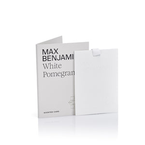 Max Benjamin Scented Card - White Pomegranete