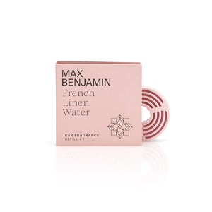 Max Benjamin Car Fragrance Refill - French Linen Water