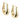 Vinny Oval Hoop Earrings