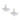 Ginko Pearl Earrings Silver