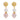 Aiobhianne Pink Evening Earrings