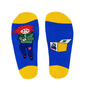 Bosco Blue Socks (Size 3-7)