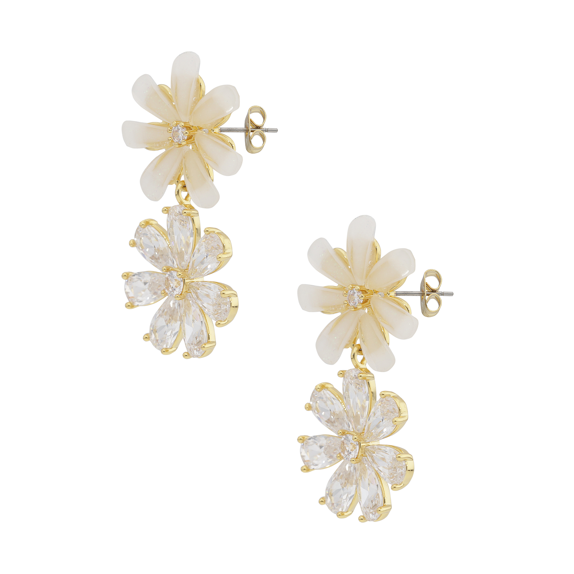 Cassia Earrings Gold