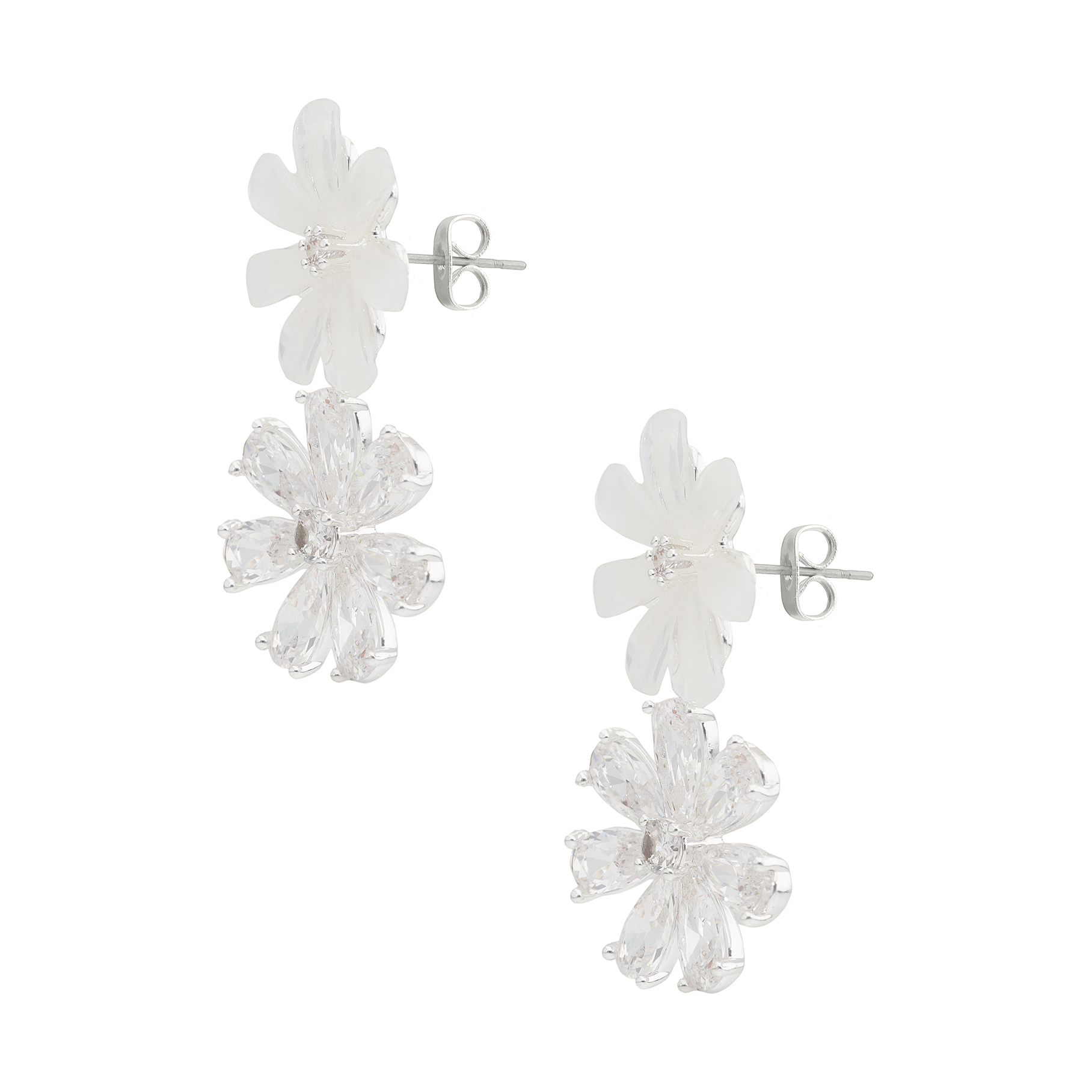 Cassia Earrings Silver