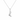 Cowboy Boot Necklace in Silver