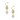 Ema Earrings in Gold