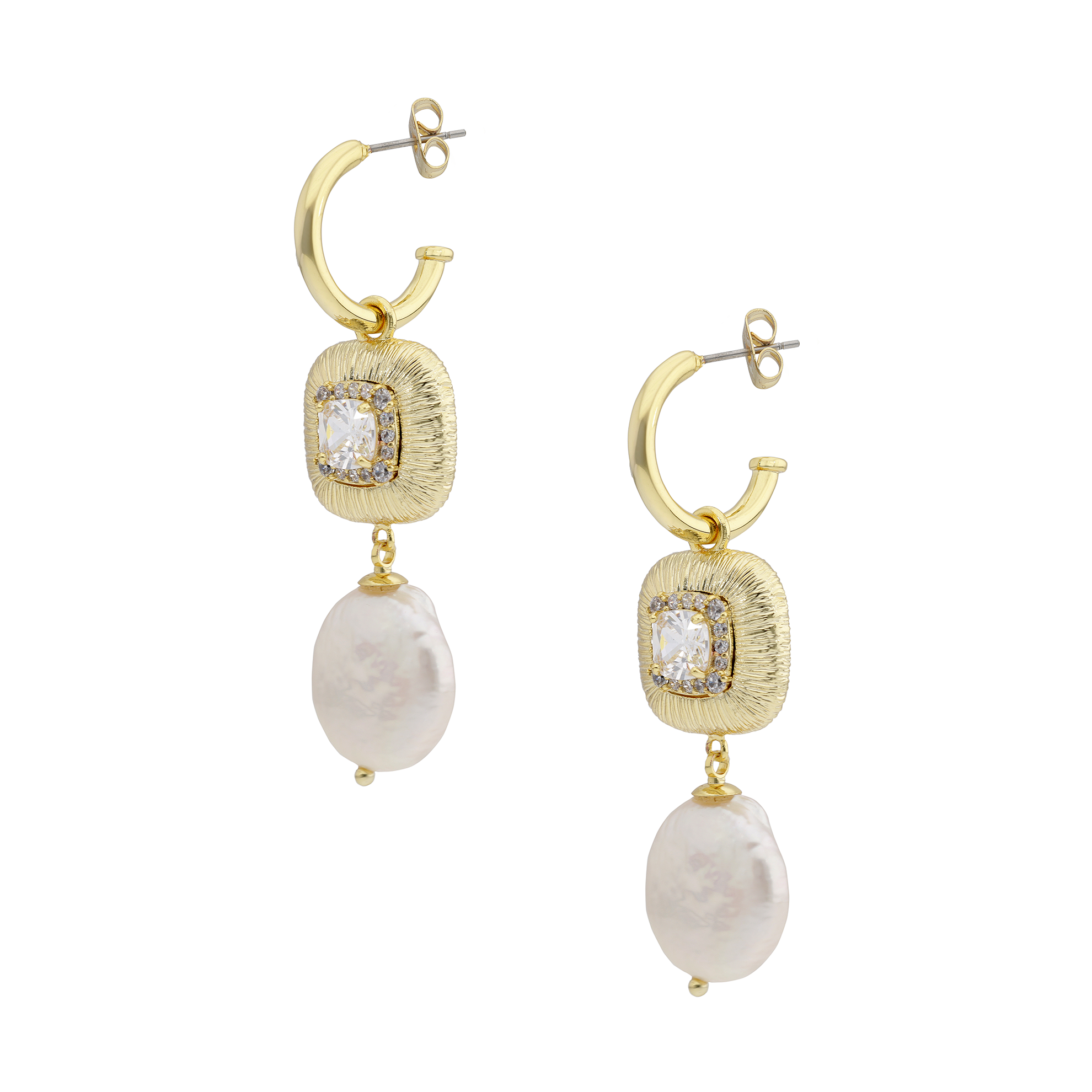 Ema Earrings in Gold