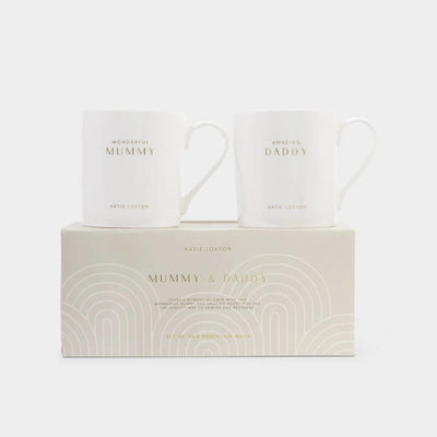 Mummy & Daddy Mug Gift Set