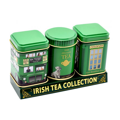 Irish Tea Collection Souvenir 3 Mini Tins