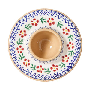 Stackable Egg Cup in Old Rose