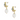 Noa Earrings in Gold