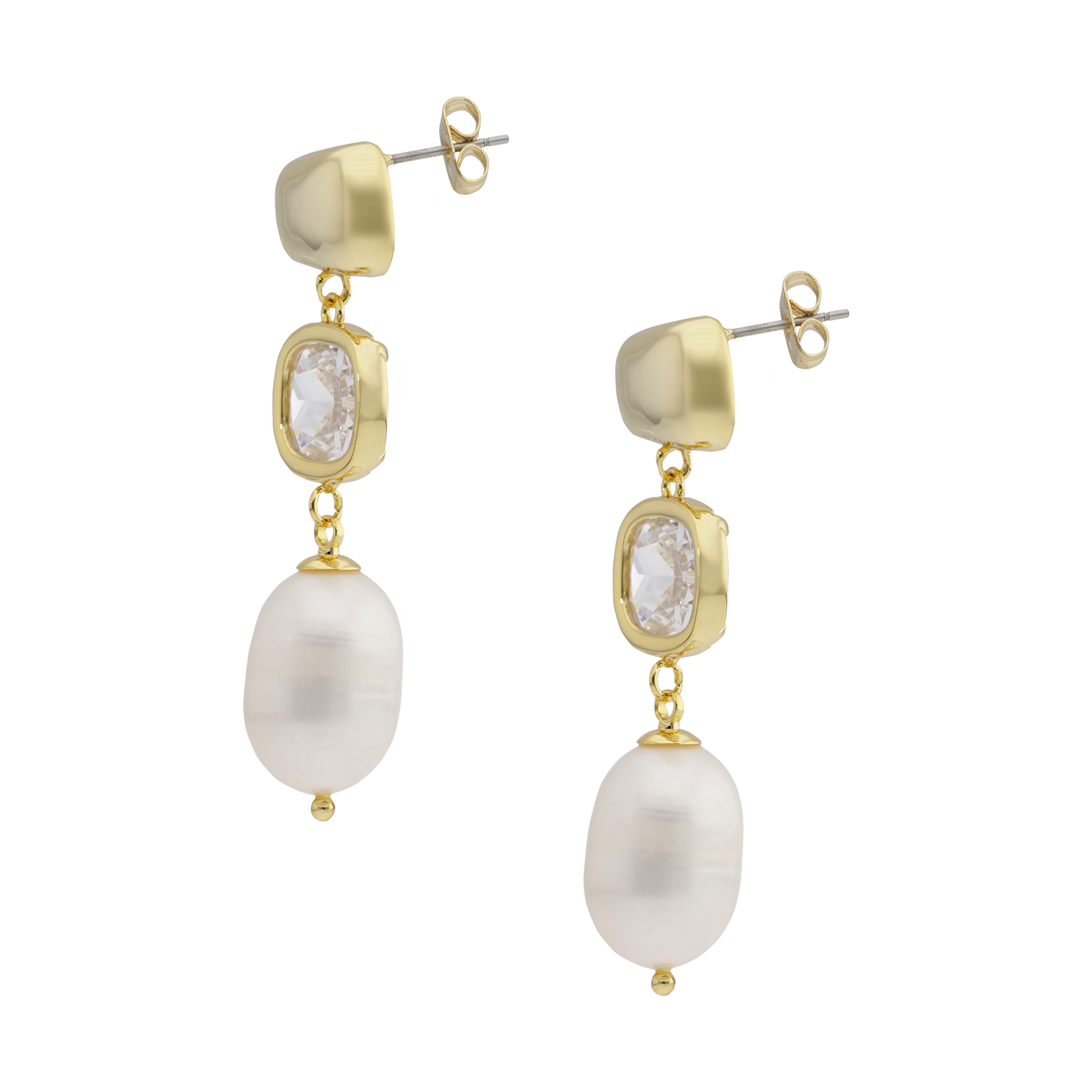 Saori Earrings in Gold