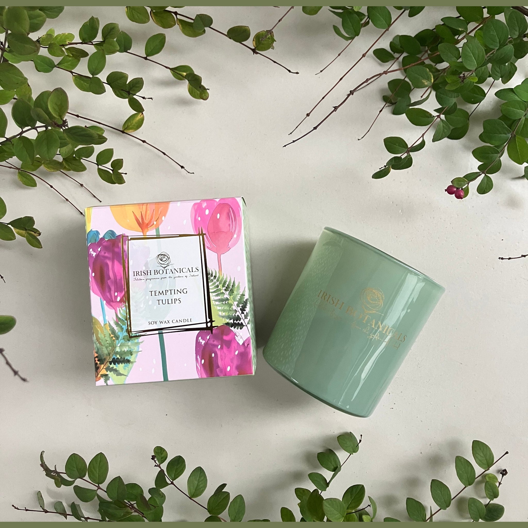 Tempting Tulips Candle