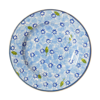 Tiny Plate in Light Blue Lawn