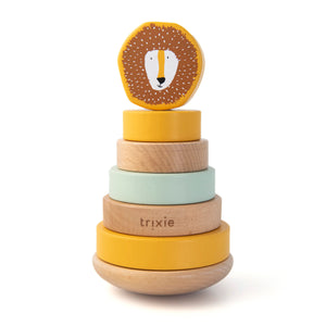 Wooden Stacking Toy - Mr. Lion