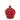 Hanging Decoration - Red Velvet Crown