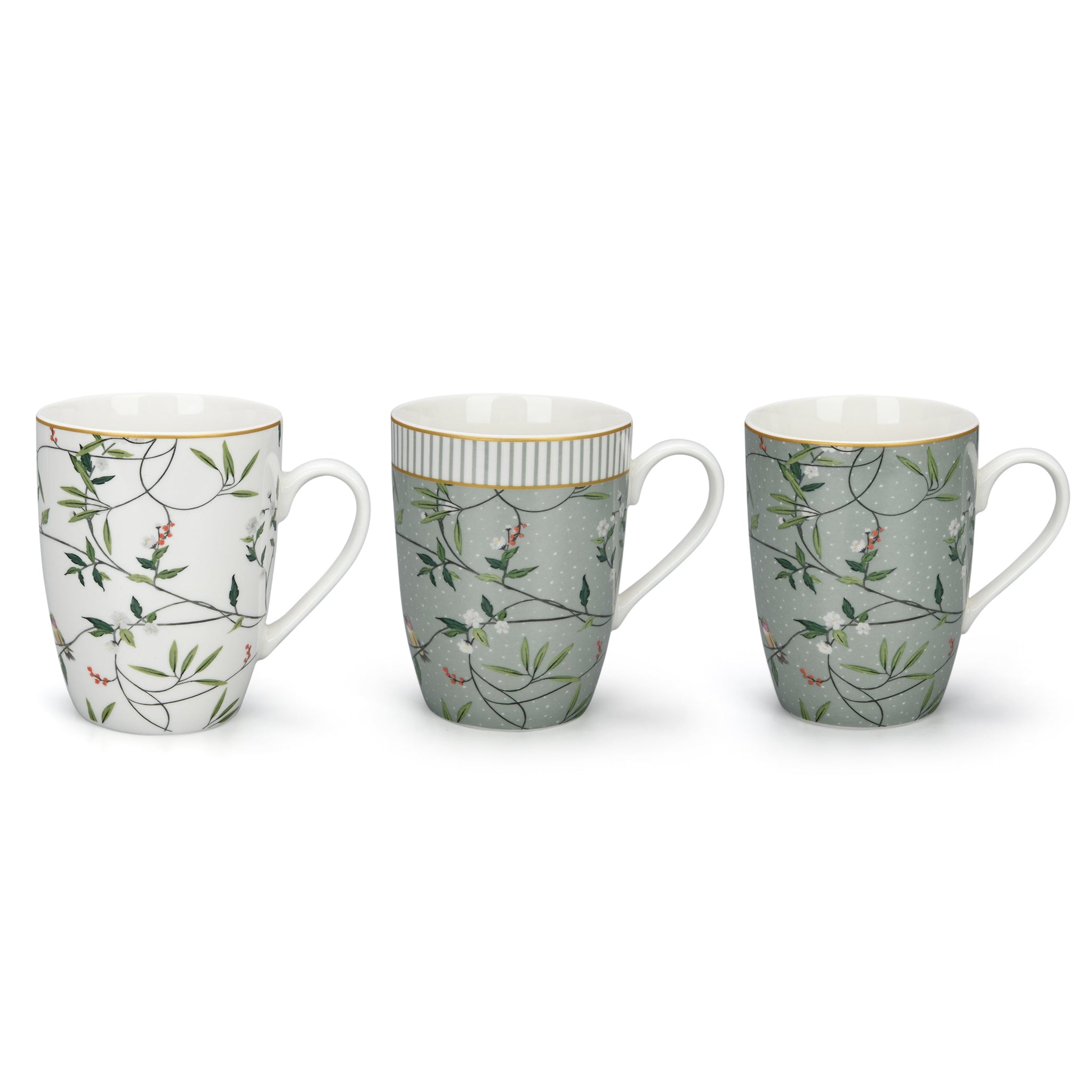 Alice Bell Collection Set of 6 Mugs